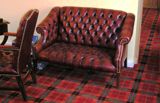 Moquette Tartan sur Mesure - Grenelle Immobilier (Paris 7e)