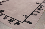 Tapis laine sur mesure